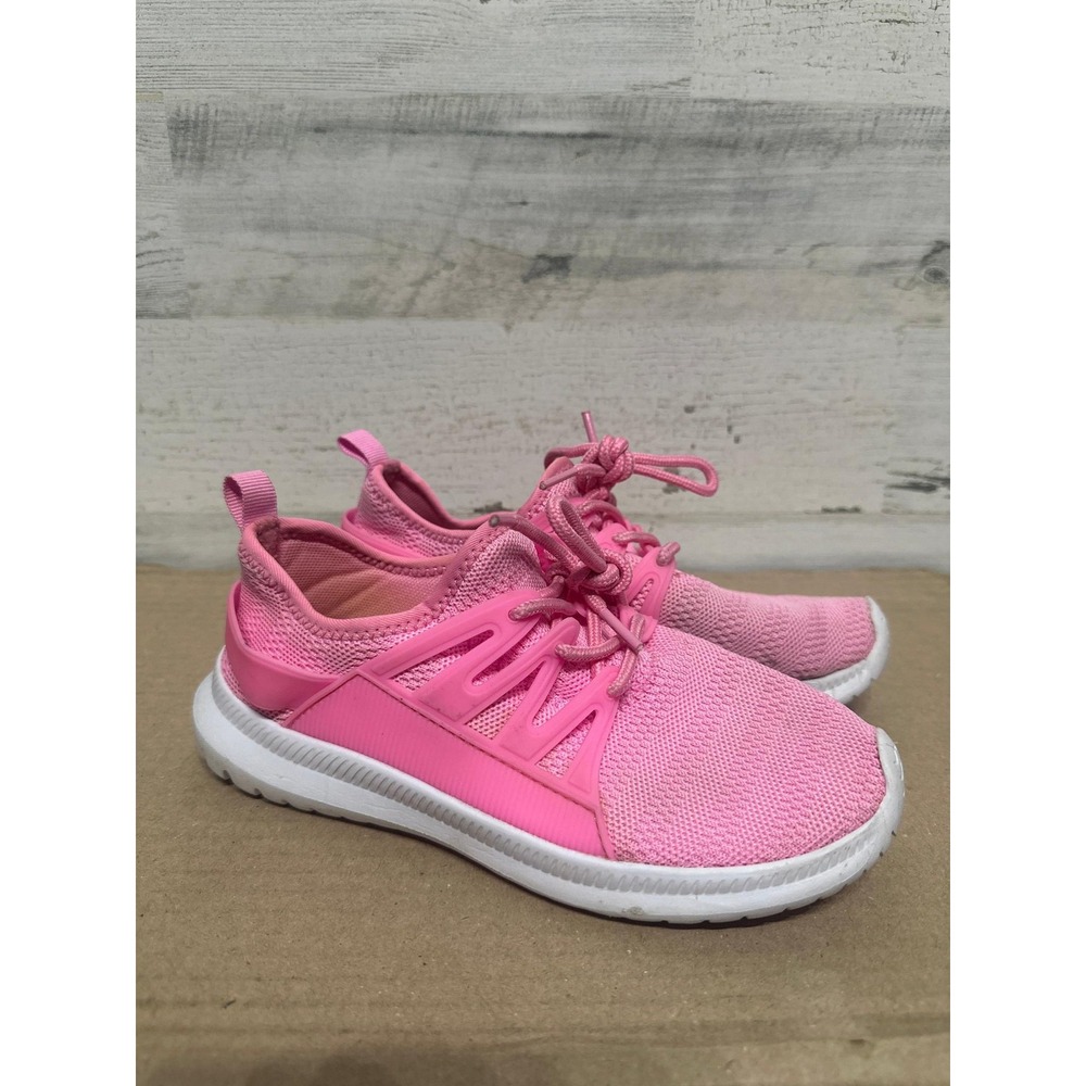 Adventure Wash n Wear Sneakers‎ Girls Youth 3 Pink Mesh Athletic
